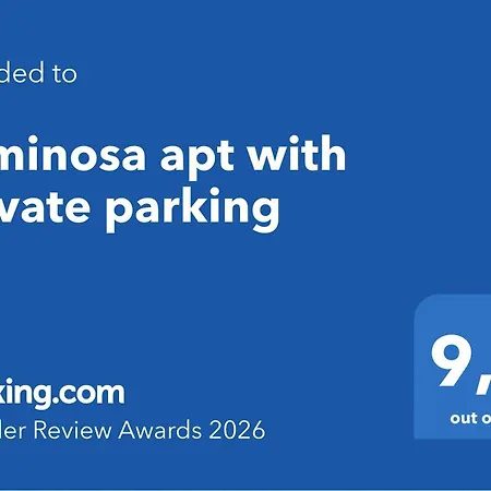 Luminosa With Private Parking Apartment *